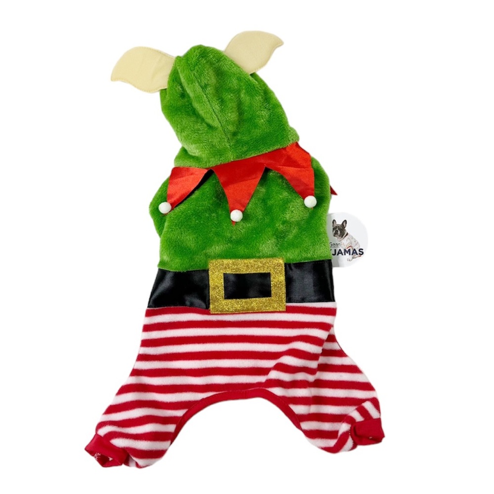 Dog Elf Christmas Costume